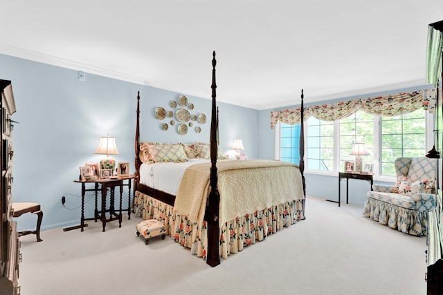 22366 Valley Oaks Dr, Beverly Hills, MI 48025 - bedroom featuring ornamental molding, carpet floors, and baseboards