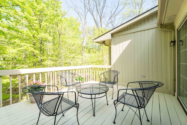22366 Valley Oaks Dr, Beverly Hills, MI 48025 - view of wooden deck