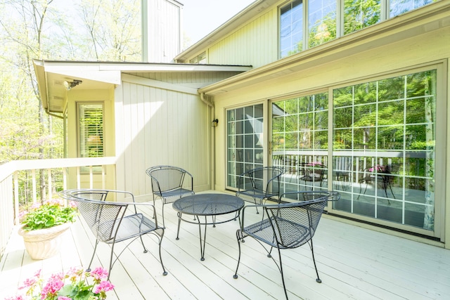 22366 Valley Oaks Dr, Beverly Hills, MI 48025 - view of wooden deck