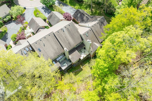 22366 Valley Oaks Dr, Beverly Hills, MI 48025 - bird's eye view