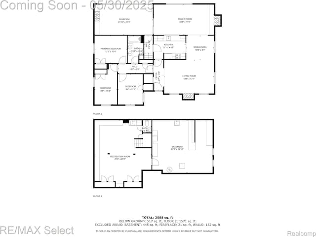 2302 Radcliffe Ave, Flint, MI 48503 - property floor plan