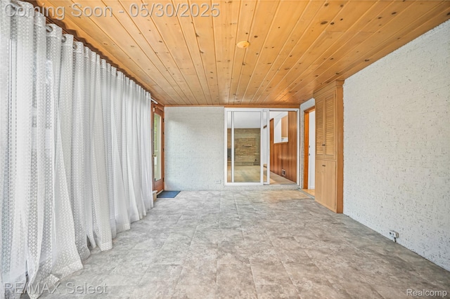2302 Radcliffe Ave, Flint, MI 48503 - view of unfurnished sunroom