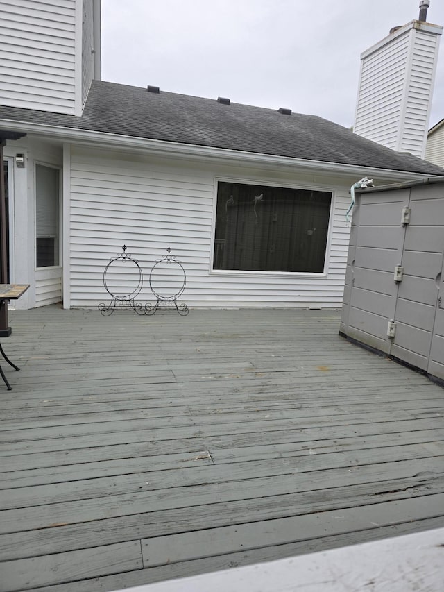 5835 S Ashford Way, Ypsilanti, MI 48197 - view of wooden deck