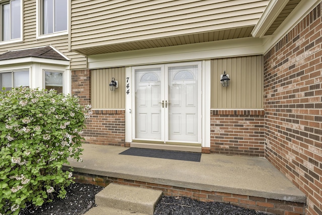 744 Lockmoore Ct, Rochester Hills, MI 48307 - entrance to property with brick siding
