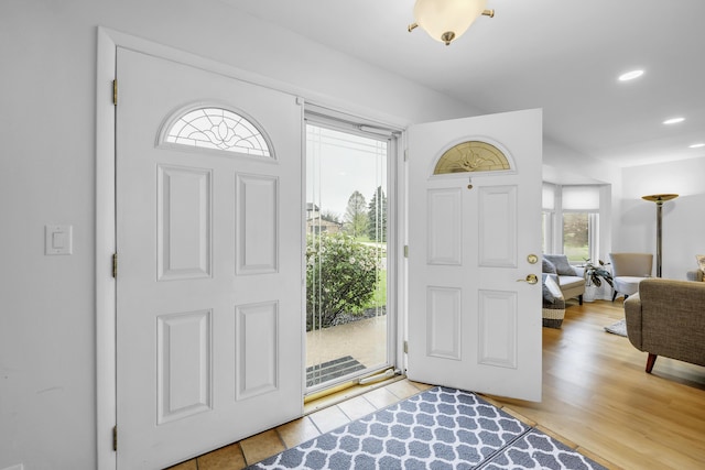 744 Lockmoore Ct, Rochester Hills, MI 48307 - foyer entrance featuring recessed lighting