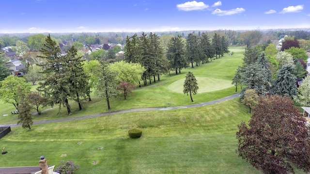 744 Lockmoore Ct, Rochester Hills, MI 48307 - surrounding community featuring golf course view and a yard