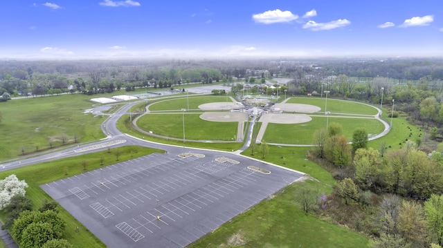 744 Lockmoore Ct, Rochester Hills, MI 48307 - aerial view of property and surrounding area