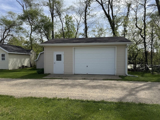 820 N Werners Landing Dr, Bronson, MI 49028 - detached garage with driveway