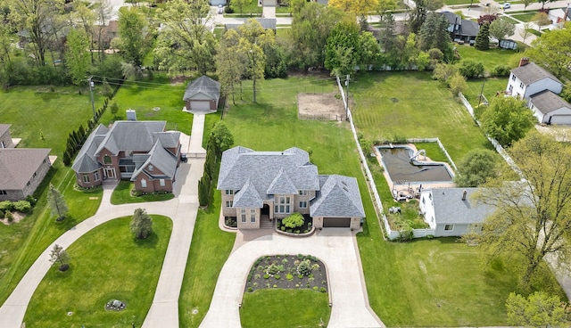 1334 Larayne Dr, Troy, MI 48085 - aerial view of residential area
