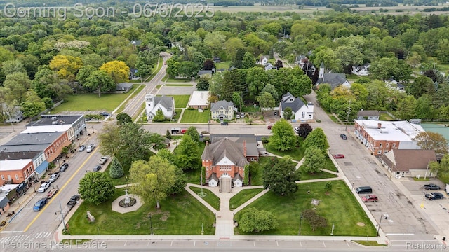 101 Hill St, Stockbridge, MI 49285 - drone / aerial view