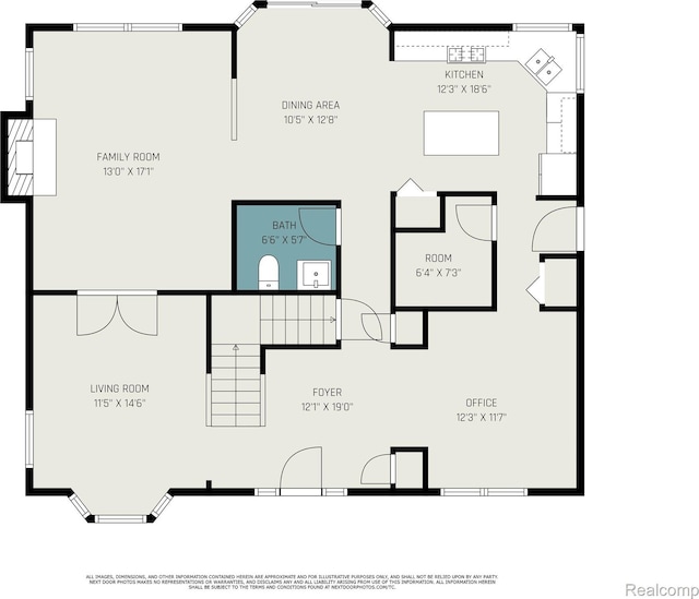 1122 Colt Dr, South Lyon, MI 48178 - property floor plan