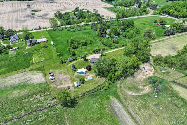 3749 Chase Lake Rd, Howell, MI 48855 - aerial view of property and surrounding area