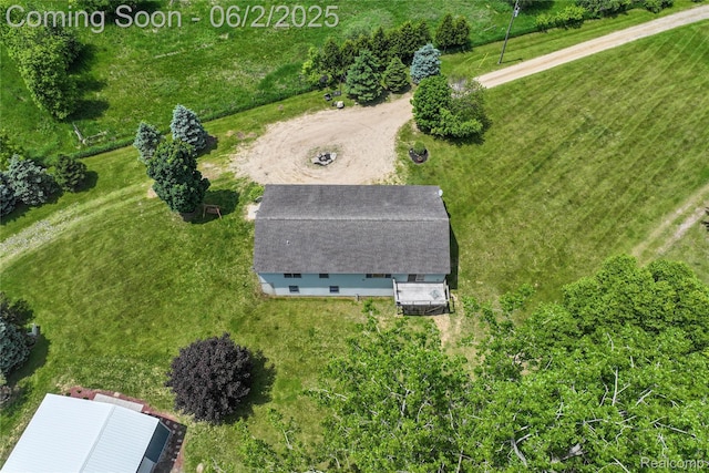 3749 Chase Lake Rd, Howell, MI 48855 - aerial view of property and surrounding area