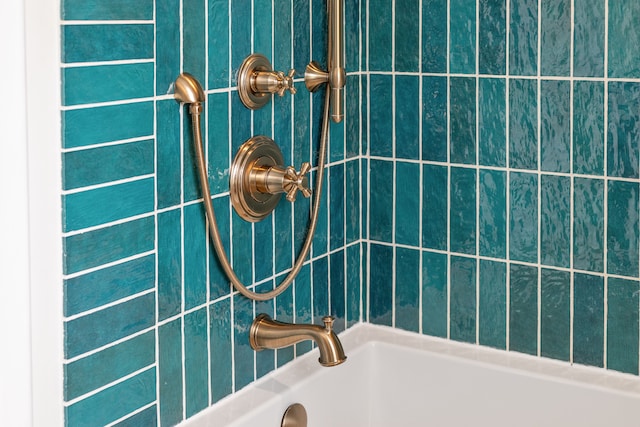 bathroom view of a shower