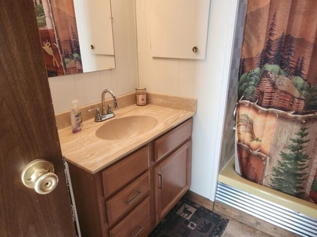 1631 W Lone Pine Rd, Baldwin, MI 49304 - bathroom featuring vanity