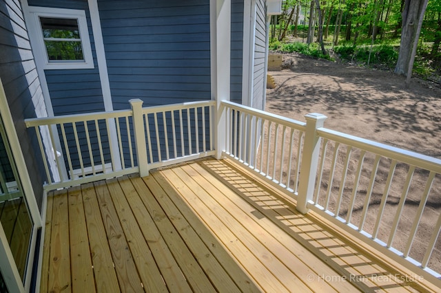 view of deck