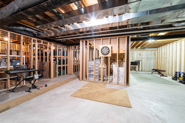 8307 Granite Ct, Dexter, MI 48130 - view of unfinished below grade area