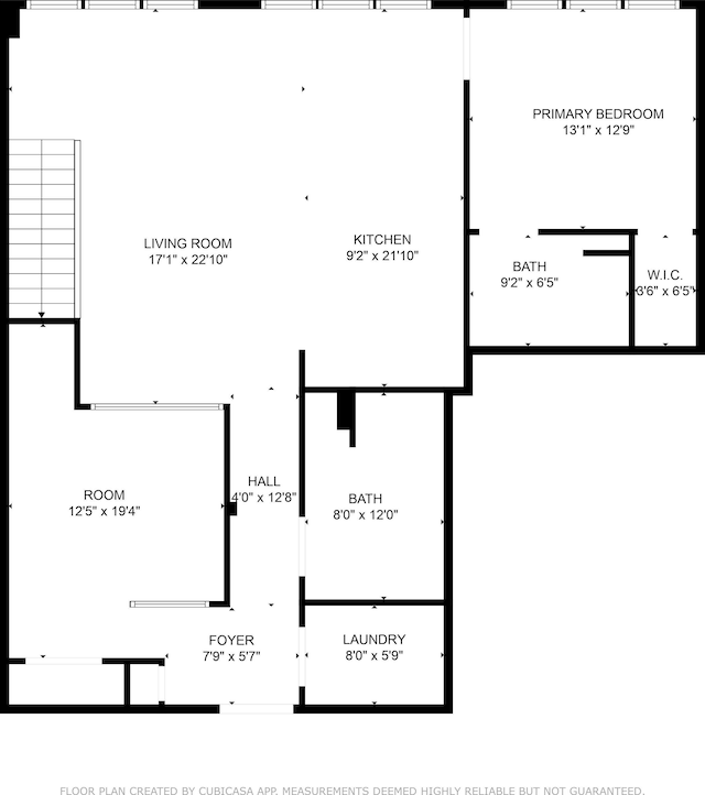 2843 E Grand Blvd Unit 9, Detroit, MI 48211 - floor plan / room layout