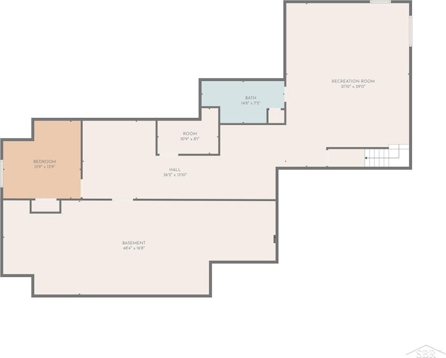 5353 N Graham Rd, Freeland, MI 48623 - room layout