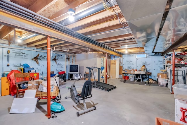 9100 Boggie Dr Unit 159, Canadian Lakes, MI 49346 - view of unfinished below grade area