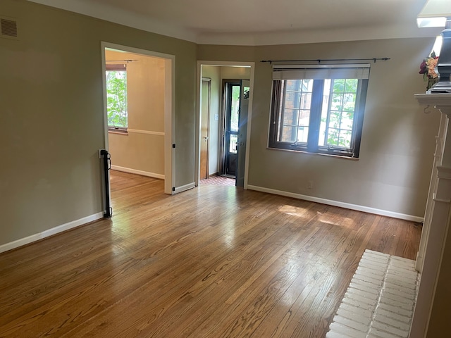 532 Saint Clair St, Grosse Pointe, MI 48230 - unfurnished room with wood-type flooring and baseboards