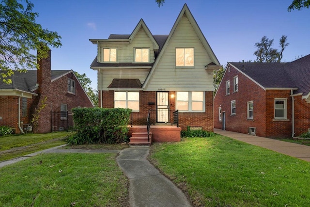 13519 Mansfield St, Detroit, MI 48227 - tudor house featuring brick siding