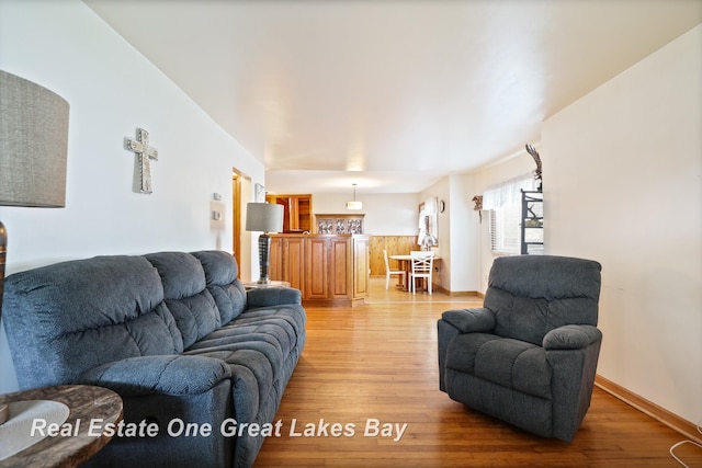 2505 Blake St, Saginaw, MI 48602 - living area with light wood-type flooring