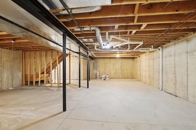 28986 Christopher Ln, Southfield, MI 48034 - unfinished basement with electric panel