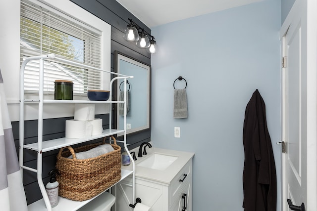 1342 Bertha St, Ferndale, MI 48220 - bathroom with vanity