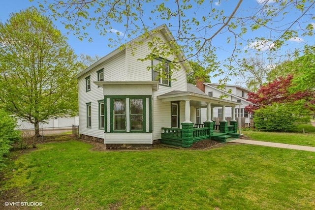 view of rear view of house