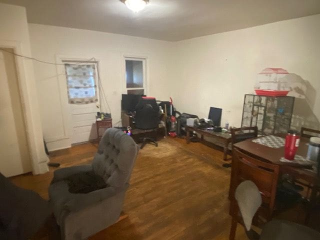 437 W Mount Morris St, Mount Morris, MI 48458 - home office featuring wood finished floors