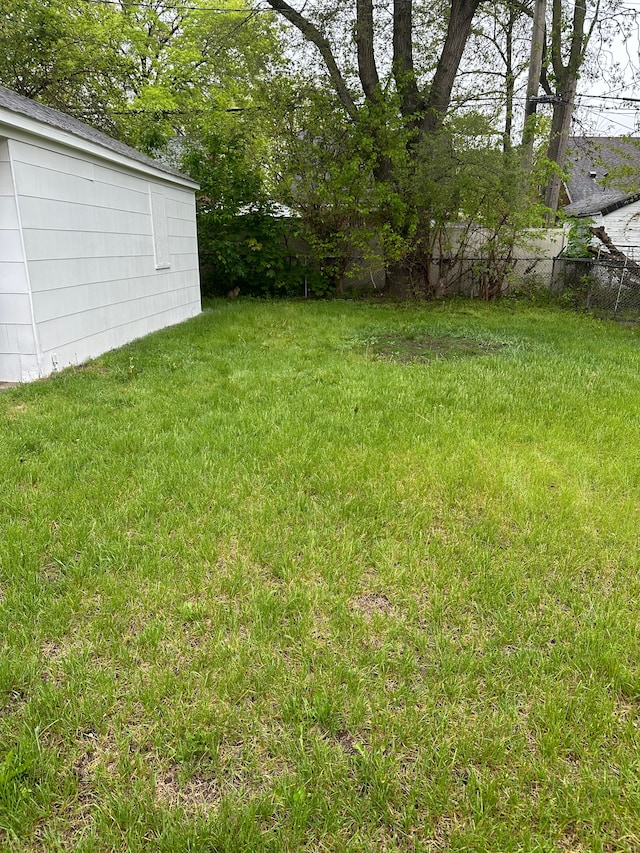 view of yard