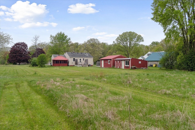 7244 Neff Rd, Mount Morris, MI 48458 - view of green lawn