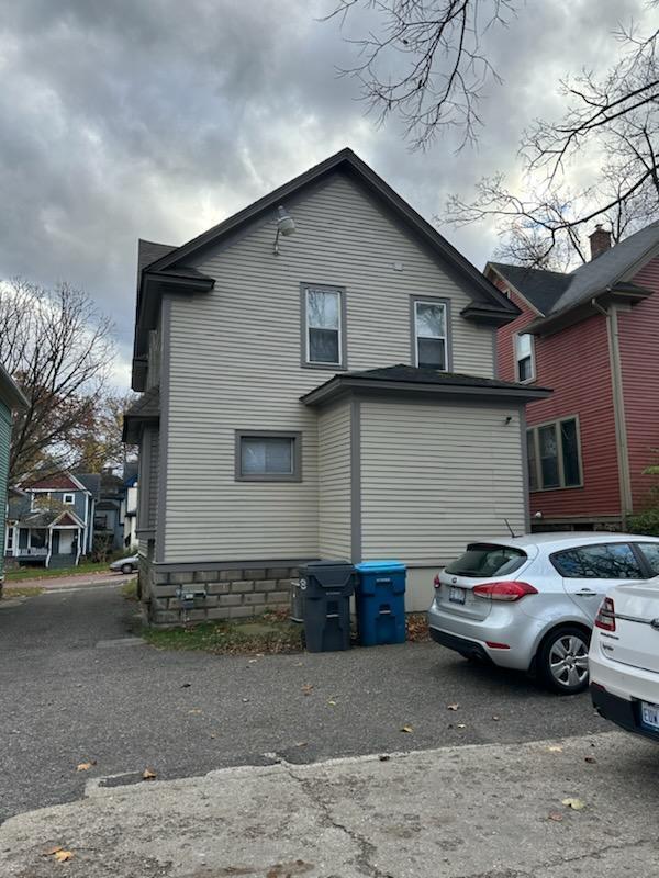 view of back of property