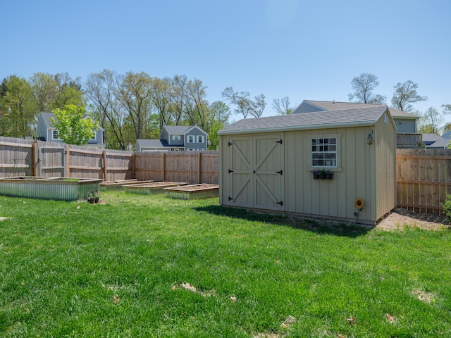 59376 Silvergrass Ave, Mattawan, MI 49071 - view of shed with a garden