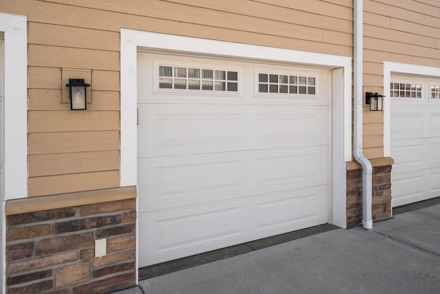 611 Woodland Dr, Dexter, MI 48130 - view of garage