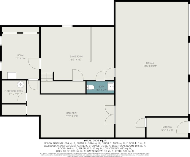 7812 Fountain Hills Ln, Davisburg, MI 48350 - home floor plan