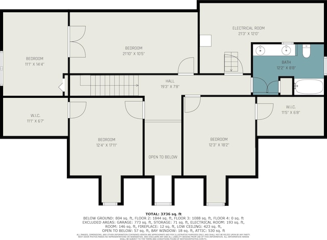 7812 Fountain Hills Ln, Davisburg, MI 48350 - home floor plan
