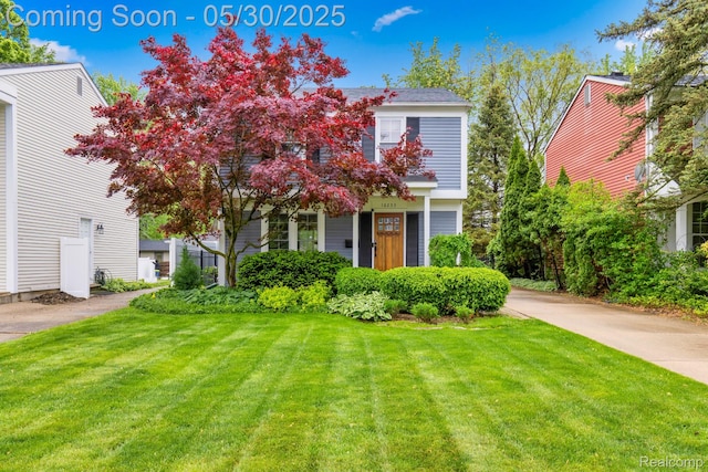 16233 Birwood Ave, Beverly Hills, MI 48025 - view of front of home featuring a front yard