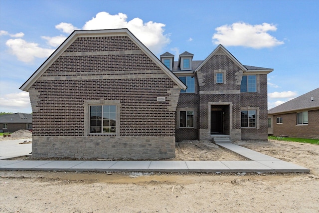 19266 Thompson Dr, Macomb, MI 48042 - view of front facade featuring brick siding
