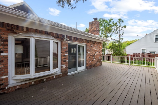 view of deck