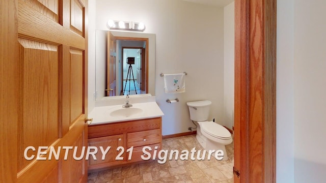 5966 Red Feather Dr, Bay City, MI 48706 - bathroom with toilet and vanity