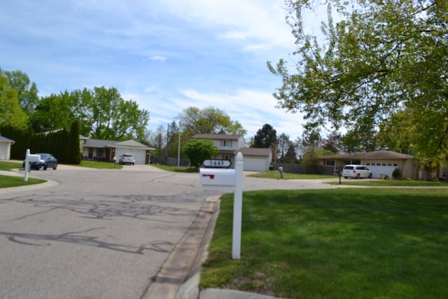 5448 Fairview Dr, Grand Blanc, MI 48439 - view of asphalt street with curbs
