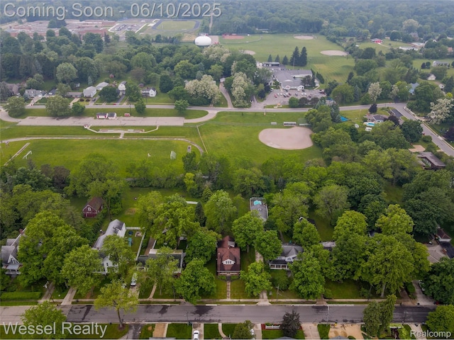 337 Chandler St, Romeo, MI 48065 - bird's eye view