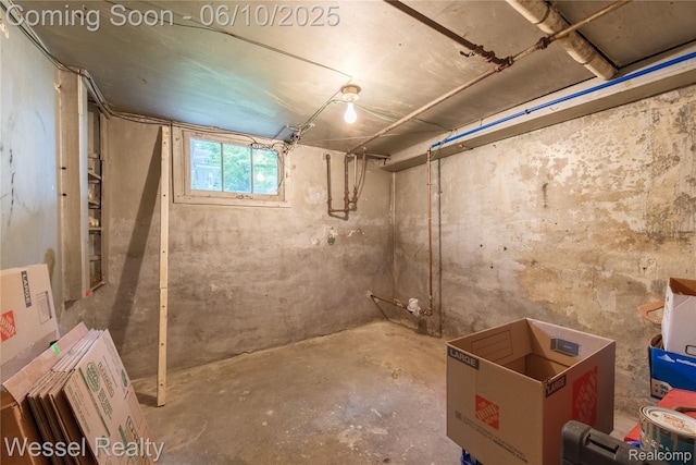 337 Chandler St, Romeo, MI 48065 - view of basement