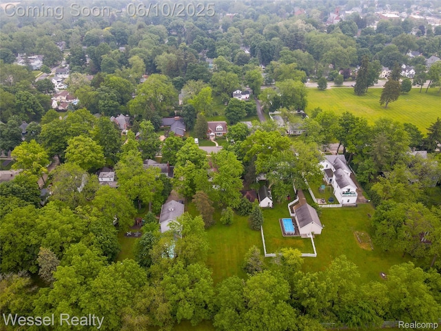 337 Chandler St, Romeo, MI 48065 - bird's eye view