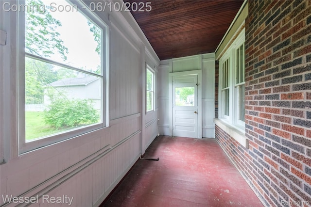 337 Chandler St, Romeo, MI 48065 - view of unfurnished sunroom