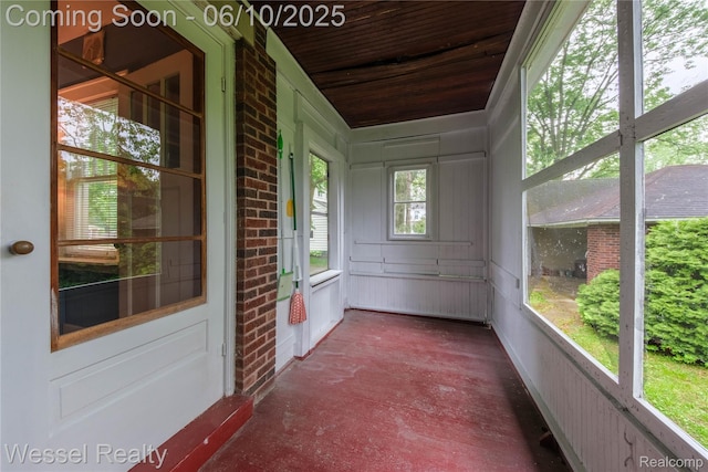 337 Chandler St, Romeo, MI 48065 - view of unfurnished sunroom