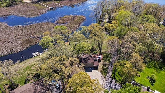 343 Shotwell, White Lake, MI 48386 - aerial view of a nearby body of water