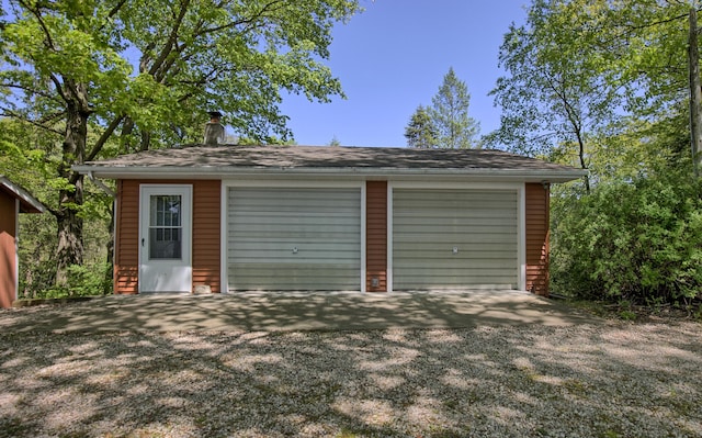 15065 Becker Dr, Mecosta, MI 49332 - view of detached garage